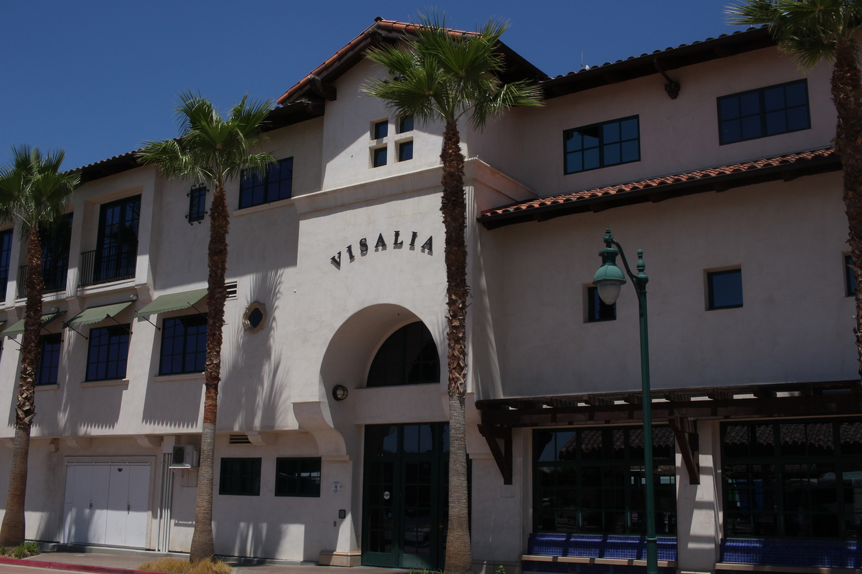 Panoramic Image of Visalia, CA